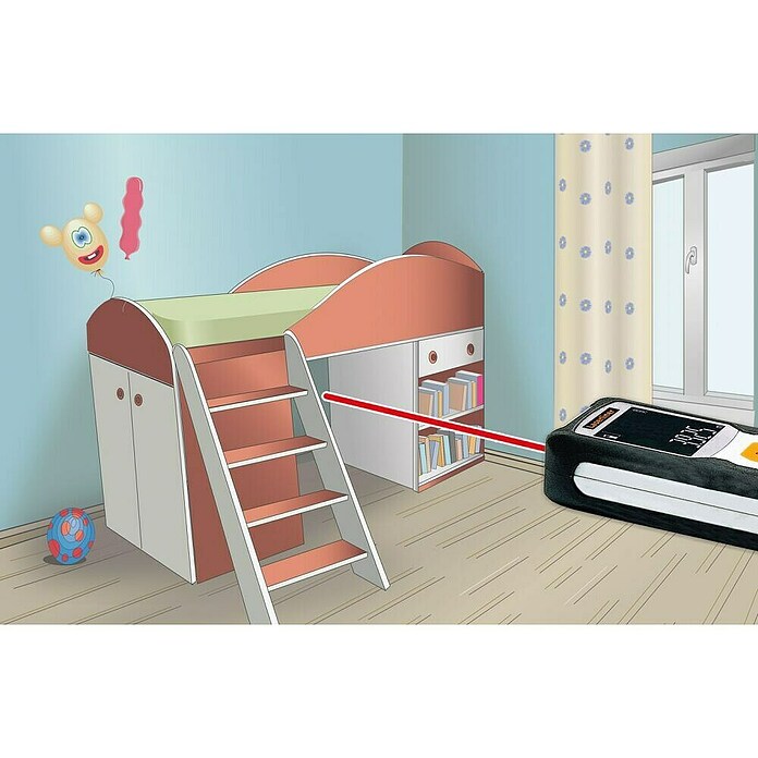 Laserliner Laserafstandsmeter LaserRange-Master i3 (Meetbereik: 0,3 - 30 m, Meetnauwkeurigheid: Gewoonlijk: ± 2 mm) | BAUHAUS
