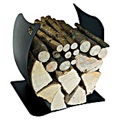 Holzkorb Silvain (40 x 37,5 x 34,5 cm, Stahlblech, Schwarz)