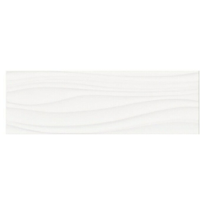 Cersanit Zidna pločica Plain  (60 x 20 cm, Bijela) | BAUHAUS