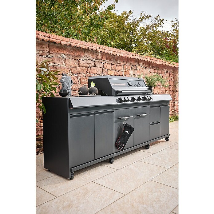 Kingstone Set predalov Cliff Big Basic  (Jeklo) | 8336 - Grillküchen | ICGA - Grillgeräte | ICG - Grillgeräte / Grillzubehör | IC - Freizeit im Garten | I - Stadtgarten | BAUHAUS