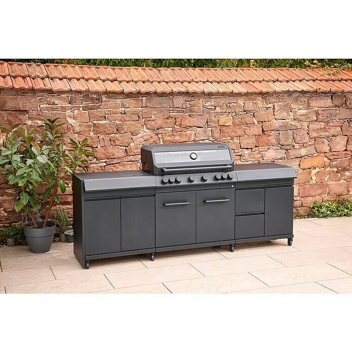 Kingstone Set predalov Cliff Big Basic  (Jeklo) | 8336 - Grillküchen | ICGA - Grillgeräte | ICG - Grillgeräte / Grillzubehör | IC - Freizeit im Garten | I - Stadtgarten | BAUHAUS