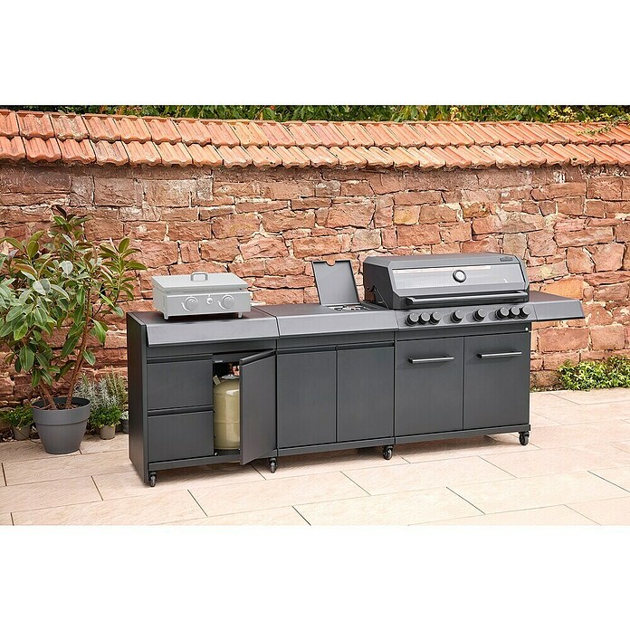 Kingstone Set predalov Cliff Big Basic  (Jeklo) | 8336 - Grillküchen | ICGA - Grillgeräte | ICG - Grillgeräte / Grillzubehör | IC - Freizeit im Garten | I - Stadtgarten | BAUHAUS