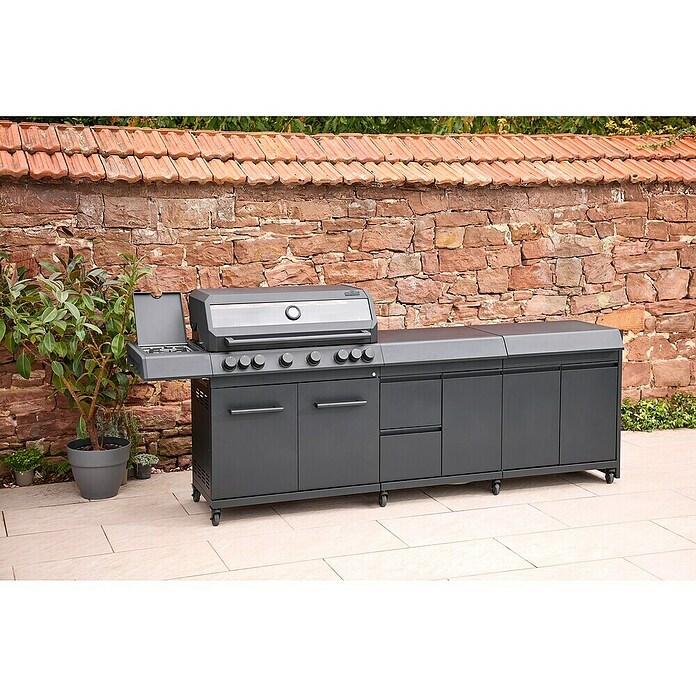 Kingstone Set predalov Cliff Big Basic  (Jeklo) | 8336 - Grillküchen | ICGA - Grillgeräte | ICG - Grillgeräte / Grillzubehör | IC - Freizeit im Garten | I - Stadtgarten | BAUHAUS