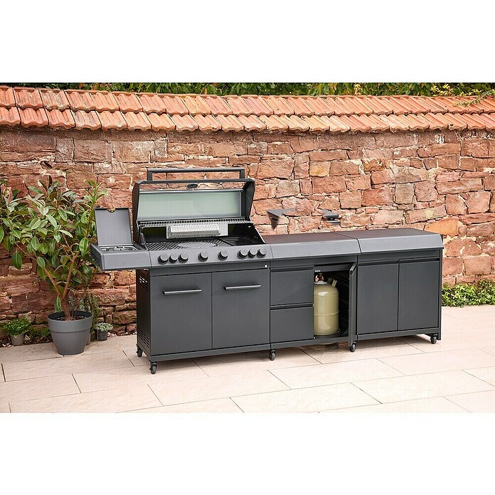 Kingstone Set predalov Cliff Big Basic  (Jeklo) | 8336 - Grillküchen | ICGA - Grillgeräte | ICG - Grillgeräte / Grillzubehör | IC - Freizeit im Garten | I - Stadtgarten | BAUHAUS