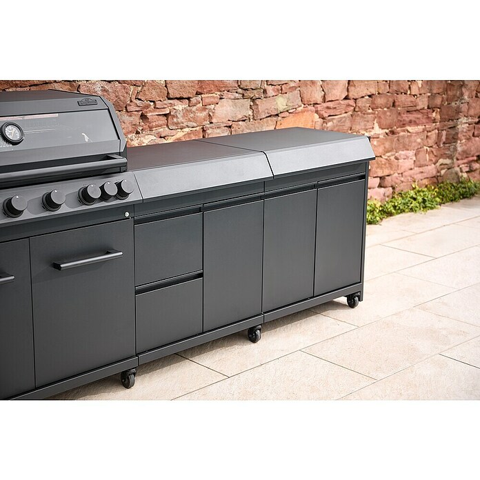 Kingstone Set predalov Cliff Big Basic  (Jeklo) | 8336 - Grillküchen | ICGA - Grillgeräte | ICG - Grillgeräte / Grillzubehör | IC - Freizeit im Garten | I - Stadtgarten | BAUHAUS