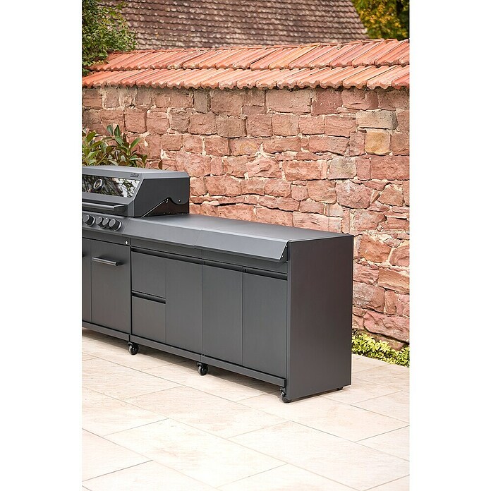 Kingstone Set predalov Cliff Big Basic  (Jeklo) | 8336 - Grillküchen | ICGA - Grillgeräte | ICG - Grillgeräte / Grillzubehör | IC - Freizeit im Garten | I - Stadtgarten | BAUHAUS