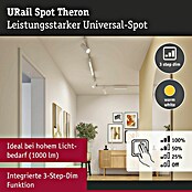 Paulmann URail LED-Spot Theron (13 W, Signalweiß, Warmweiß, 6,2 x 20 cm, 3 000 K) | BAUHAUS