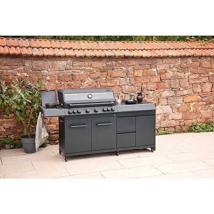 Kingstone Set predalov Cliff Big Basic  (Jeklo) | 8336 - Grillküchen | ICGA - Grillgeräte | ICG - Grillgeräte / Grillzubehör | IC - Freizeit im Garten | I - Stadtgarten | BAUHAUS