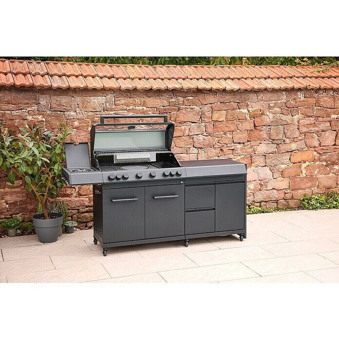 Kingstone Set predalov Cliff Big Basic  (Jeklo) | 8336 - Grillküchen | ICGA - Grillgeräte | ICG - Grillgeräte / Grillzubehör | IC - Freizeit im Garten | I - Stadtgarten | BAUHAUS