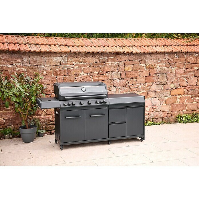 Kingstone Set predalov Cliff Big Basic  (Jeklo) | 8336 - Grillküchen | ICGA - Grillgeräte | ICG - Grillgeräte / Grillzubehör | IC - Freizeit im Garten | I - Stadtgarten | BAUHAUS