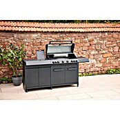 Kingstone Modul za letno kuhinjo Cliff Big Basic  (Črna, Š x G x V: 82 x 55,5 x 91 cm) | 8336 - Grillküchen | ICGA - Grillgeräte | ICG - Grillgeräte / Grillzubehör | IC - Freizeit im Garten | I - Stadtgarten | BAUHAUS