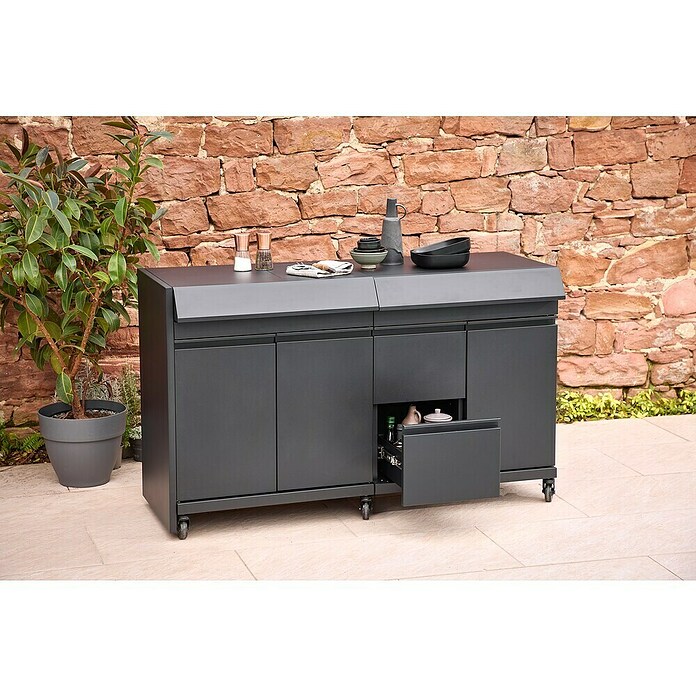 Kingstone Set predalov Cliff Big Basic  (Jeklo) | 8336 - Grillküchen | ICGA - Grillgeräte | ICG - Grillgeräte / Grillzubehör | IC - Freizeit im Garten | I - Stadtgarten | BAUHAUS