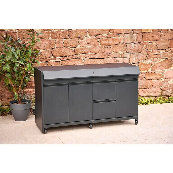 Kingstone Set predalov Cliff Big Basic  (Jeklo) | 8336 - Grillküchen | ICGA - Grillgeräte | ICG - Grillgeräte / Grillzubehör | IC - Freizeit im Garten | I - Stadtgarten | BAUHAUS