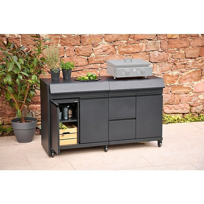Kingstone Set predalov Cliff Big Basic  (Jeklo) | 8336 - Grillküchen | ICGA - Grillgeräte | ICG - Grillgeräte / Grillzubehör | IC - Freizeit im Garten | I - Stadtgarten | BAUHAUS