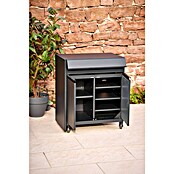 Kingstone Modul za letno kuhinjo Cliff Big Basic  (Črna, Š x G x V: 82 x 55,5 x 91 cm) | 8336 - Grillküchen | ICGA - Grillgeräte | ICG - Grillgeräte / Grillzubehör | IC - Freizeit im Garten | I - Stadtgarten | BAUHAUS