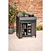 Kingstone Modul za letno kuhinjo Cliff Big Basic  (Črna, Š x G x V: 82 x 55,5 x 91 cm) | 8336 - Grillküchen | ICGA - Grillgeräte | ICG - Grillgeräte / Grillzubehör | IC - Freizeit im Garten | I - Stadtgarten | BAUHAUS