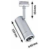 Paulmann URail Foco LED para riel ZB Spot Tarie RGBW (5,5 W, 6 x 16,05 cm, Cromo) | BAUHAUS