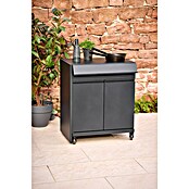 Kingstone Modul za letno kuhinjo Cliff Big Basic  (Črna, Š x G x V: 82 x 55,5 x 91 cm) | 8336 - Grillküchen | ICGA - Grillgeräte | ICG - Grillgeräte / Grillzubehör | IC - Freizeit im Garten | I - Stadtgarten | BAUHAUS