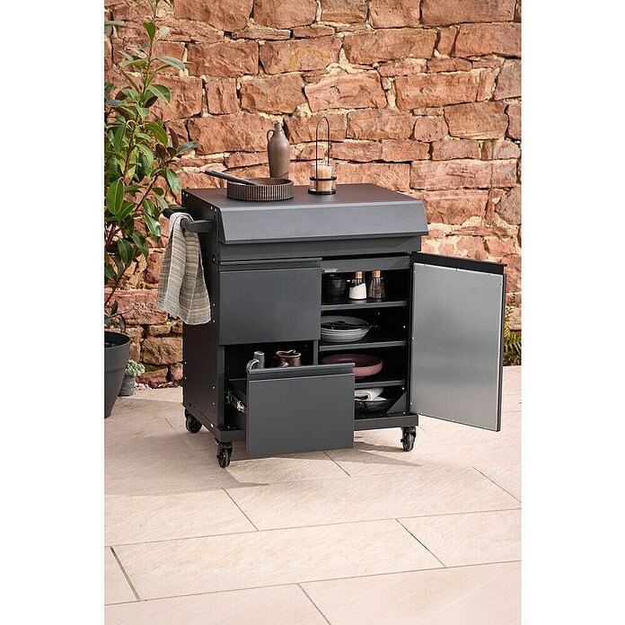 Kingstone Set predalov Cliff Big Basic  (Jeklo) | 8336 - Grillküchen | ICGA - Grillgeräte | ICG - Grillgeräte / Grillzubehör | IC - Freizeit im Garten | I - Stadtgarten | BAUHAUS