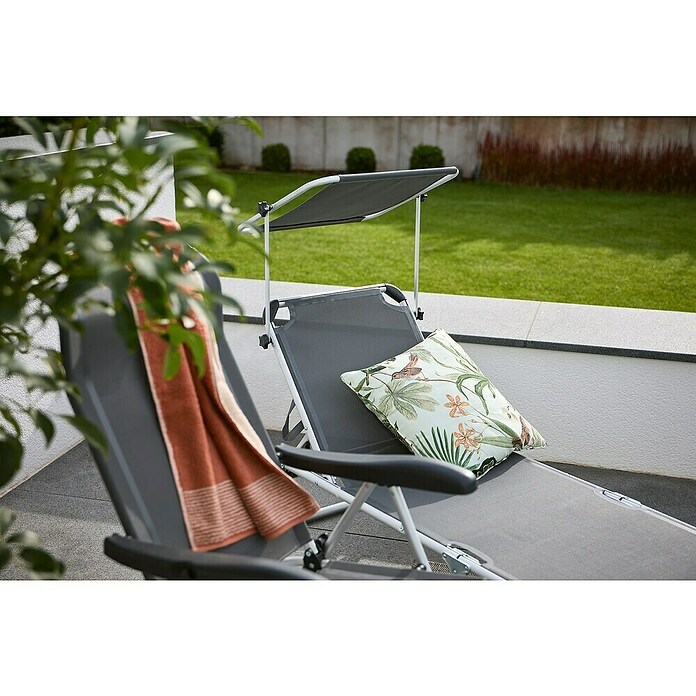 Madison Outdoor-Kissen (50 x 50 cm, Grasse Green, Baumwoll-Polyester-Mischgewebe) | BAUHAUS