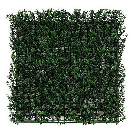 Floordirekt  Kunstpflanze Pflanzenwand Buxus 50 x 50 cm