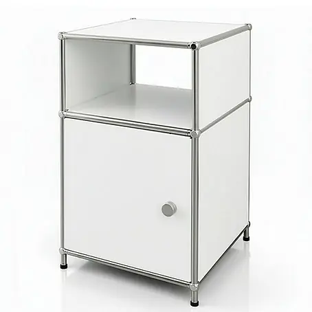 Floordirekt  Metallregal Concept Epure MK-040 - 40 x 40 x 65 cm Weiß