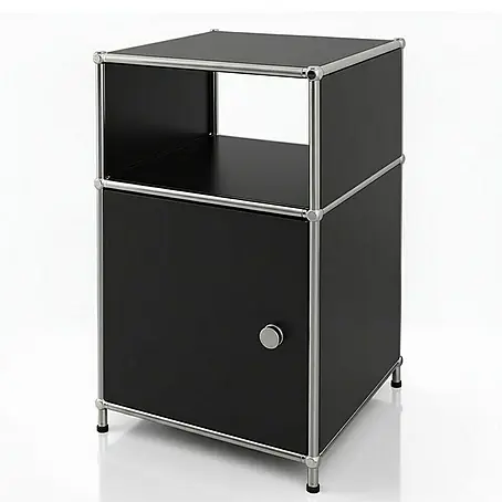 Floordirekt  Metallregal Concept Epure MK-040 - 40 x 40 x 65 cm Schwarz