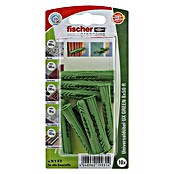 Fischer Greenline Universaldübel UX 8 x 50 R GREEN  (Ø x L: 8 x 50 mm, Nylon, 10 Stk., Mit Rand)
