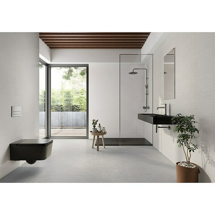 Pavimento porcelánico Balance (90 x 90 cm, Gris, Mate) | BAUHAUS