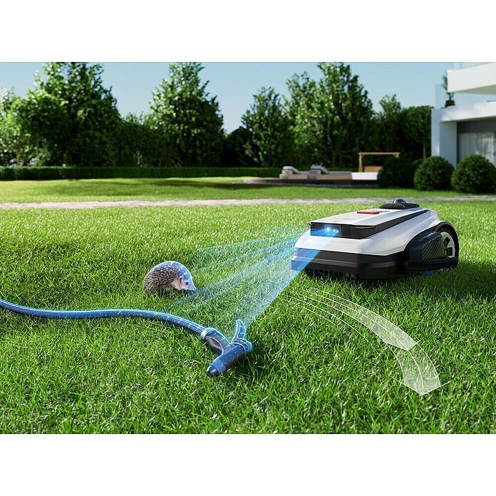 Ecovacs Goat Robotska kosilnica GOAT A3000 LiDAR Pro  (3.000 m², Širina reza: 33 cm, Laserska navigacija, LiDAR) | 7261 - Mähroboter | IAEA - Rasenmäher | IAE - Gartenmotorgeräte | IA - Gartenhartware | I - Stadtgarten | BAUHAUS