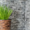 Mosaikfliese Brick Splitface X3D 48196 (30,5 x 29 cm, Anthrazit, Matt)