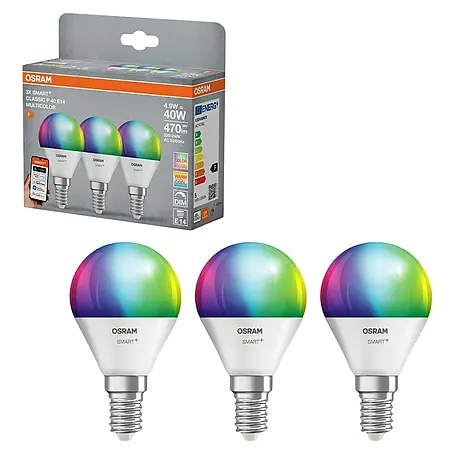 Osram Smart+ Smart-LED-Lampe Tropfen matter
