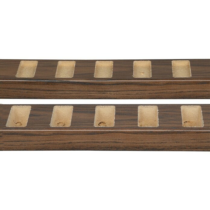 CanDo Roomdivider Top/Bodem professional 90º Walnoot (100 x 6,5 x 5,7 cm) | BAUHAUS
