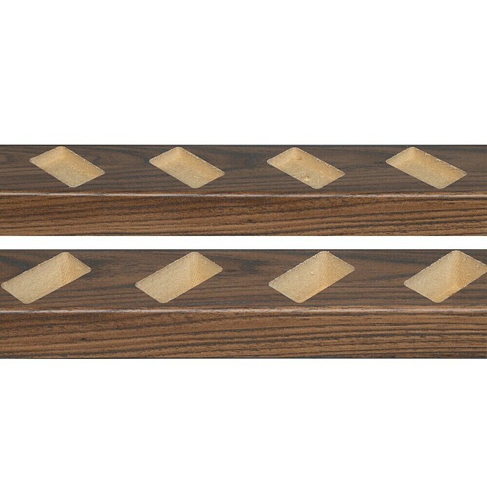 CanDo Roomdivider Top/Bodem professional 45º Walnoot (100 x 6,5 x 5,7 cm) | BAUHAUS