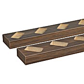 CanDo Roomdivider Top/Bodem professional 45º Walnoot (100 x 6,5 x 5,7 cm) | BAUHAUS