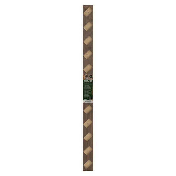 CanDo Roomdivider Top/Bodem professional 45º Walnoot (100 x 6,5 x 5,7 cm) | BAUHAUS