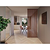CanDo Roomdivider Top/Bodem professional 45º Walnoot (100 x 6,5 x 5,7 cm) | BAUHAUS
