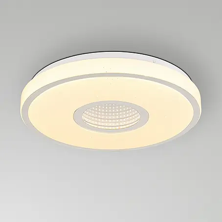 Globo  LED-Deckenleuchte rund mit Tunneleffekt Astania