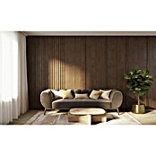 Wandpaneel Decowall Afwerkingslat Elements Acoustic Rustiek Eiken (260 x 2,6 x 1,2 cm, Acoustic Rustiek eiken, Dikte: 12 mm) | BAUHAUS