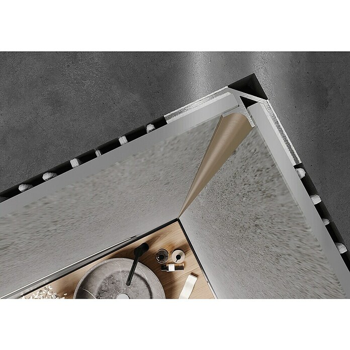 Wandpaneel Wall In Titanium (280 x 2,78 x 2,78 cm, Titanium, Dikte: 27,8 mm) | BAUHAUS