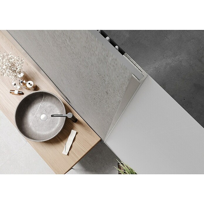Wandpaneel Wall End Silver (280 x 1,98 x 0,72 cm, Zilver, Dikte: 7,2 mm) | BAUHAUS