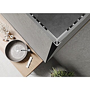Wandpaneel Wall Out Black Matt (280 x 2,59 x 2,59 cm, Matt Zwart, Dikte: 9 mm)