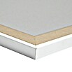 Gerahmtes Bild Oversized (124 x 50 cm, Weiß)