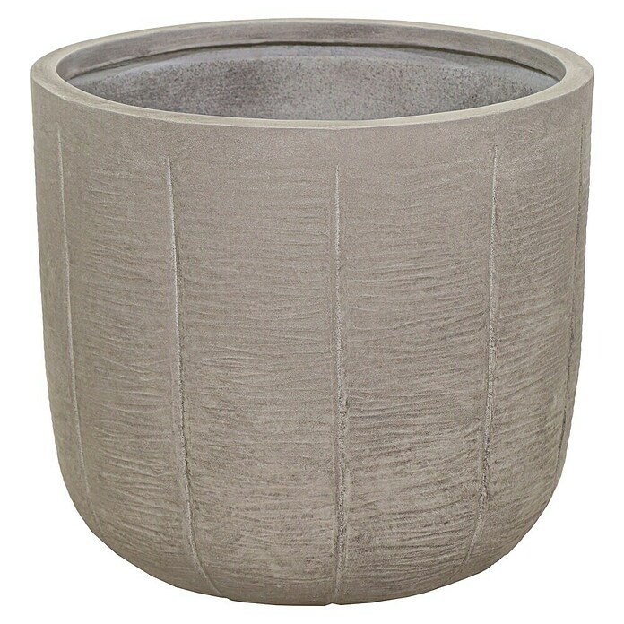 Mega Collections Pflanztopf Faya (Außenmaß (Ø x H): 32 x 31 cm, Sand) | BAUHAUS