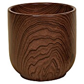 Übertopf rund Emperor (Außenmaß (Ø x H): 29 x 30 cm, Dark Oak) | BAUHAUS