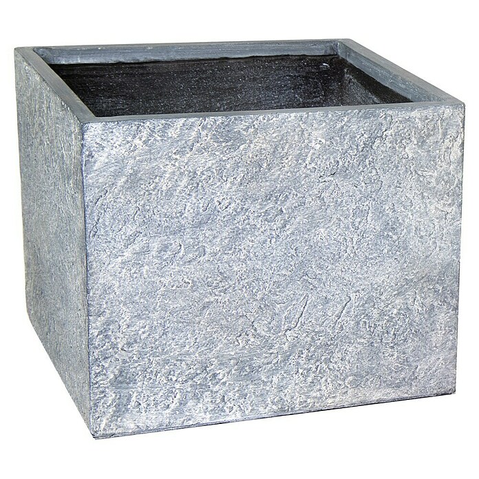 Mega Collections Pflanztopf Arizona (L x B x H: 34 x 34 x 30 cm, Washed Grau) | BAUHAUS