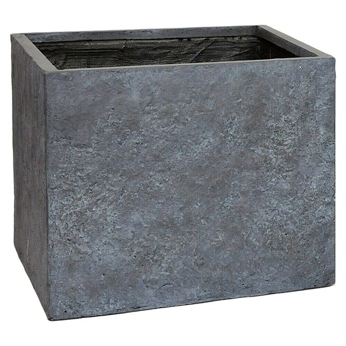 Mega Collections Pflanztopf Arizona (L x B x H: 23 x 23 x 23 cm, Graphite) | BAUHAUS