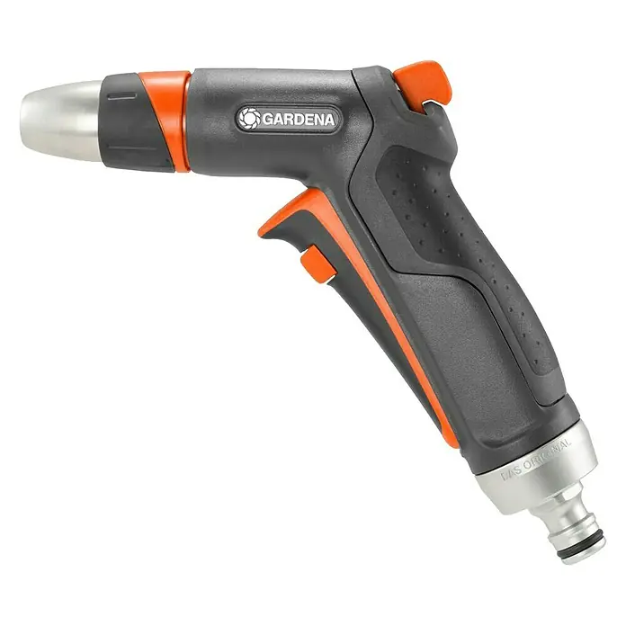 Gardena Premium Reinigungsspritze - Anzahl Sprühformen: 3 Stk., Metall/Kunststoff - Gardena Mehrzweck-Reinigungsspritze mit Frostschutz für Bewässerung und Reinigung. Hochwertiges Design und vielseitige Anwendung im Garten.