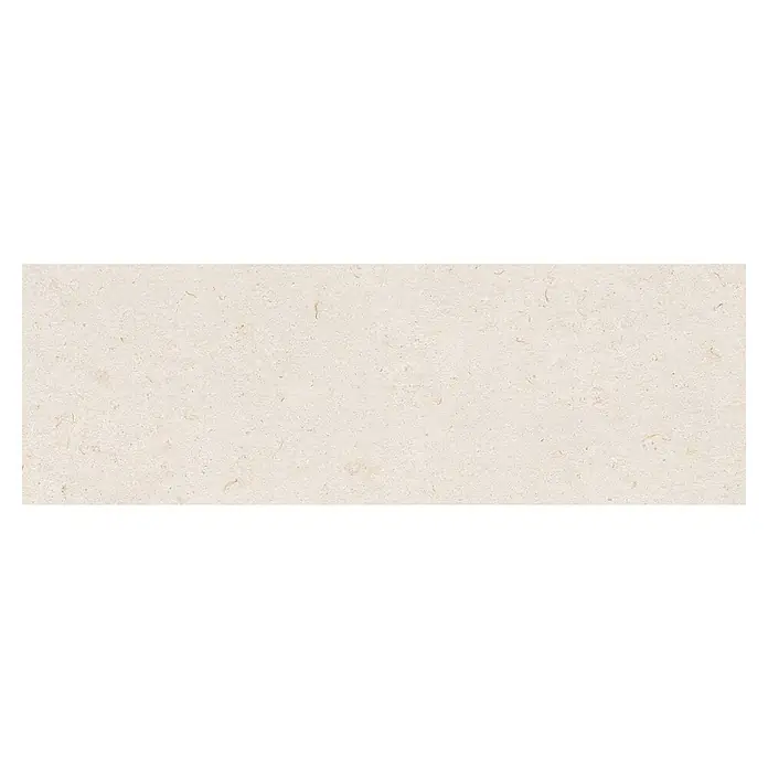 Revestimiento de pared Nomad - 30 x 90 cm, Natural, Rectificado - Losa de piedra de cuarzo beige con sutiles vetas, ideal para encimeras o revestimientos de paredes en diseños interiores elegantes.
