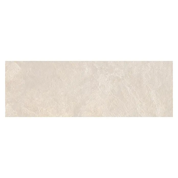 Revestimiento de pared Aurea - 30 x 90 cm, Blanco, Rectificado - Baldosa rectangular clara con sutiles texturas de mármol, ideal para interiores modernos y elegantes diseños de paredes o suelos.